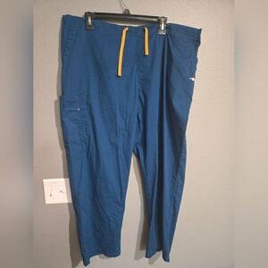Carhartt Teal Force Scrub Pants Size Petite 2XL